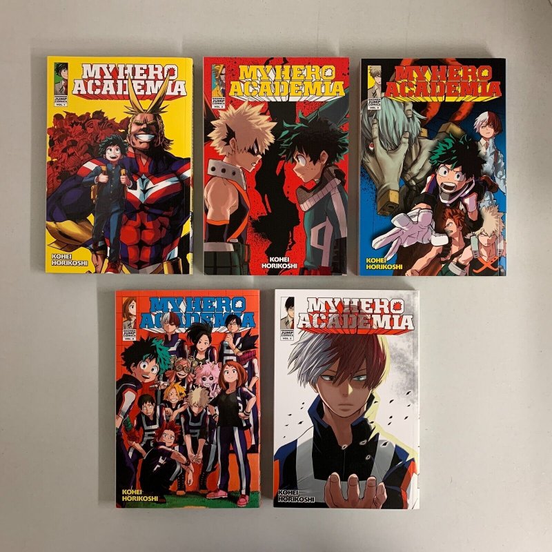 My Hero Academia Volume 1-10 Collection by Kohei Horikoshi