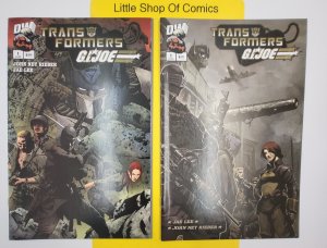 Transformers G.I. Joe #1 (A&B), 2 3 4 5 6 1-6 Set 2003/04 Dreamwave Productions