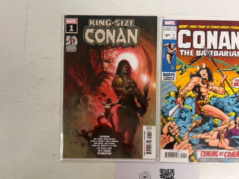 2 Conan Marvel Comic Books # 1 1 Avengers Defenders Iron Man Thor Hulk 72 JS64