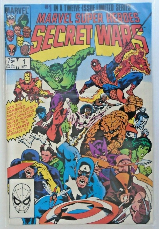 *Secret Wars (1984) #1-7 High Grade with FREE Shipping!