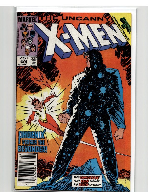 The Uncanny X-Men #203 (1986) X-Men