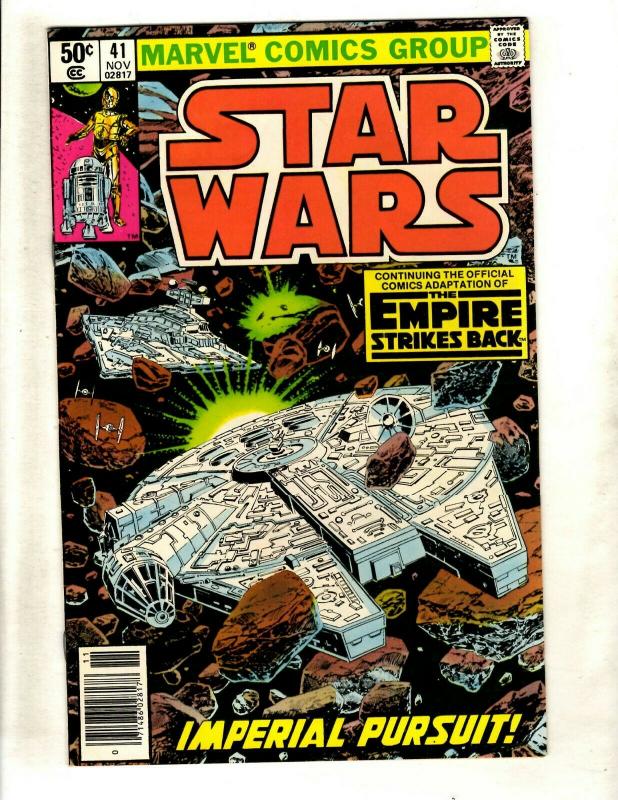 8 Star Wars Marvel Comic Books # 24 25 41 43 44 45 46 49 Jedi R2D2 Solo Han WS10