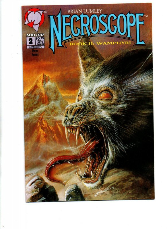 Necroscope Book II #1 &  2 Complete Set - Brian Lumley - Horror - Malibu - (-NM)