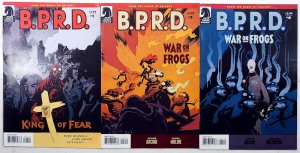 B.P.R.D. Lot 3 #King Fear 1, War On Frogs 3, 4 2009 Dark Horse Comics