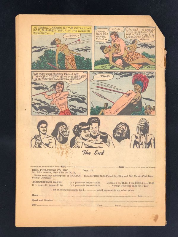 Edgar Rice Burroughs' Tarzan #28 (1952)