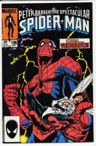 The Spectacular Spider-Man #106 (1985) Spider-Man