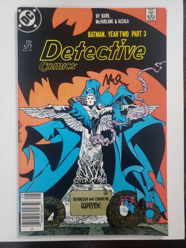 Detective Comics 576 577 and 578 all three signed by cover artist Pablo Marcos