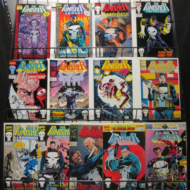 Punisher Reader's Lot of 13Diff Vigilante Justice in the Marvel Universe!