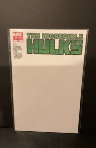 Incredible Hulks #635 Blank Cover (2011)