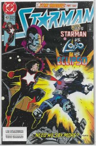 Starman V1 #1-45 100% complete Stern Lyle Mignola Eclipso + comics lot of 46