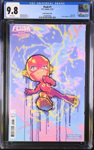 Flash 1 CGC 9.8 Rose Besch Artist Spotlight Variant 1st Uncoiled Cover A DC 2023