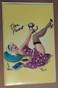 SABRINA  MAGIC UNLEASHED #1 PINUP VIRGIN DAN PARENT *SIGNED W/COA*