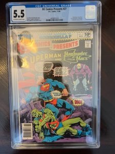 DC Comics Presents #27 (1980) - CGC 5.5