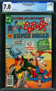All-Star Comics #65 (1977) CGC 7.0 FVF
