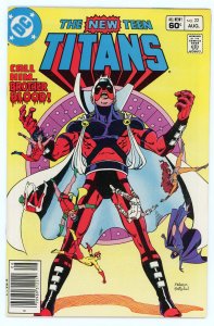 New Teen Titans #22 (1980 v1) George Pérez Brother Blood Newsstand VF+