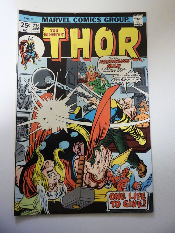 Thor #236 (1975) FN+ Condition