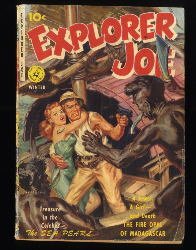 Explorer Joe (1951) #1 GD/VG 3.0 Painted Cover!