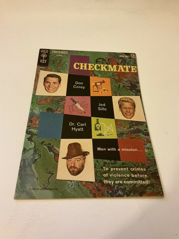 Checkmate 1 Vf Very Fine 8.0 Gold Key