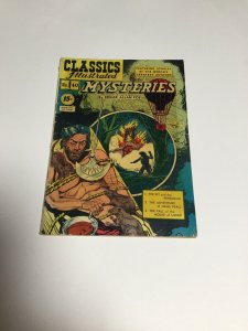 Vintage Aug 1947 Classics Illustrated MYSTERIES #40 Very Good 4.0