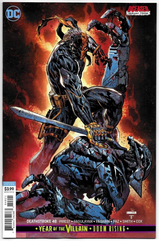 Deathstroke #48 Lashley DCeased Variant (DC, 2019) NM