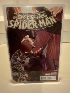 Amazing Spider-Man #4 (Legacy #760)  2016  9.0 (our highest grade) Ross Cover!