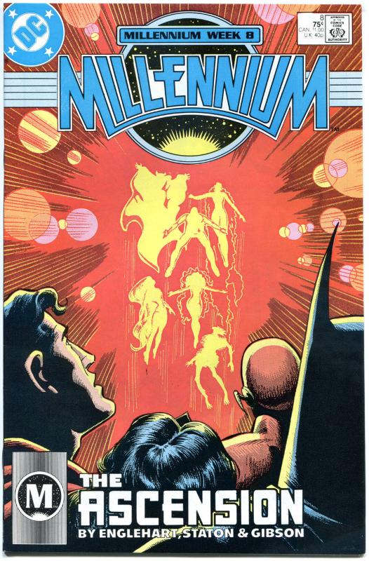 MILLENNIUM #1 2 3 4 6 7 8, VF/NM, 1987, 8 issues, DC Universe, Superman, 1-8