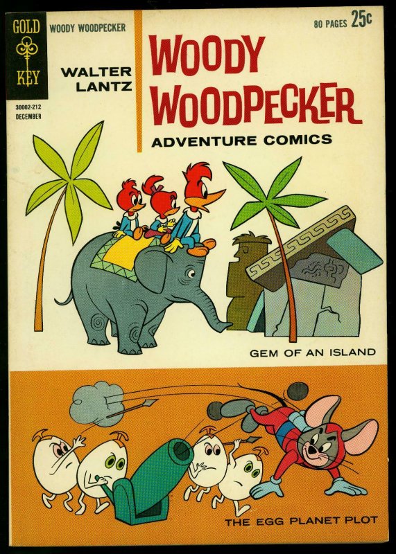 Woody Woodpecker #74 1962- Gold Key Giant Issue- Walter Lantz VF