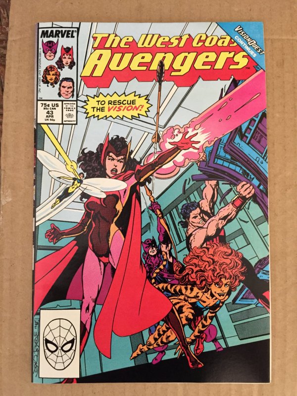 The West Coast Avengers #43