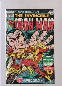 Iron Man #81 - Ron Wilson Cover (FN+) 1975
