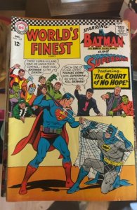 World's Finest Comics #163 (1966) Superman and Batman and Robin 