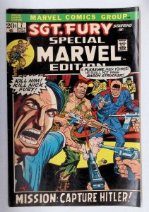 Special Marvel edition #7 (1972) Sgt. Fury