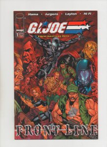 GI Joe Frontline #1 - Larry Hama & Dan Jurgens Cover B - (Grade 9.2) 2002
