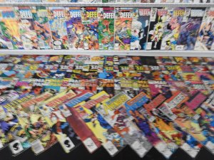 Huge Lot of 200+ Comics W/Spider-Man, Daredevil, Defenders+ Avg Fine+ Condition!