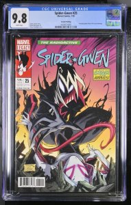 Spider-Gwen #25 2nd Print CGC 9.8 ASM 316 Homage
