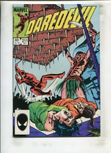 DAREDEVIL #211 (9.2) THIS HUNGRY GOD!! 1984