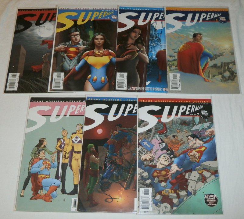 All Star Superman (2005) #1-3,6-9 (set of 7) Grant Morrison/Quitely