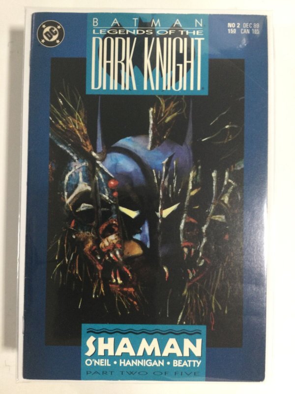 Legends of the Dark Knight #2 (1989) FN3B119 FINE FN 6.0