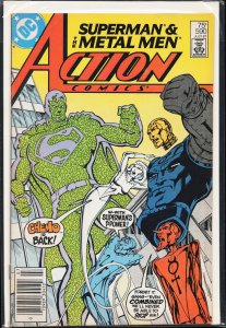 Action Comics #590 (1987) Metal Men
