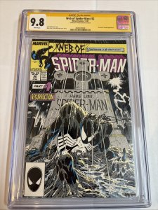 Web of Spider-Man (1987) # 32 (CGC 9.8 SS) Signed Bob McLeod