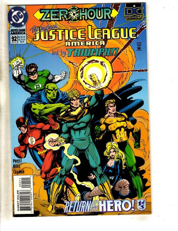 9 DC Comics Justice League America 70 92 93 + 68 + 0 6 16 + Legion # 0 61 DB13