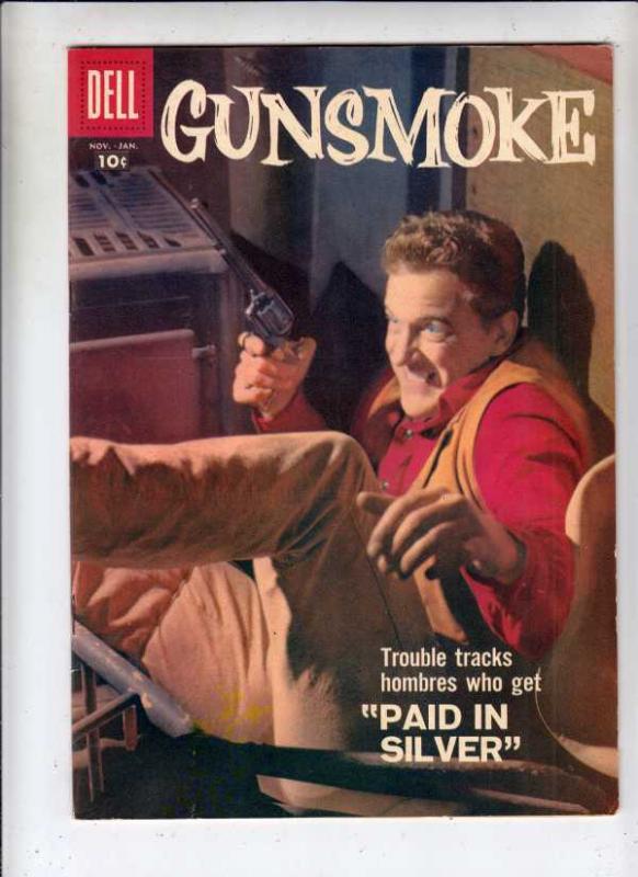 Gunsmoke #6 (Nov-57) VF/NM+ High-Grade James Arness