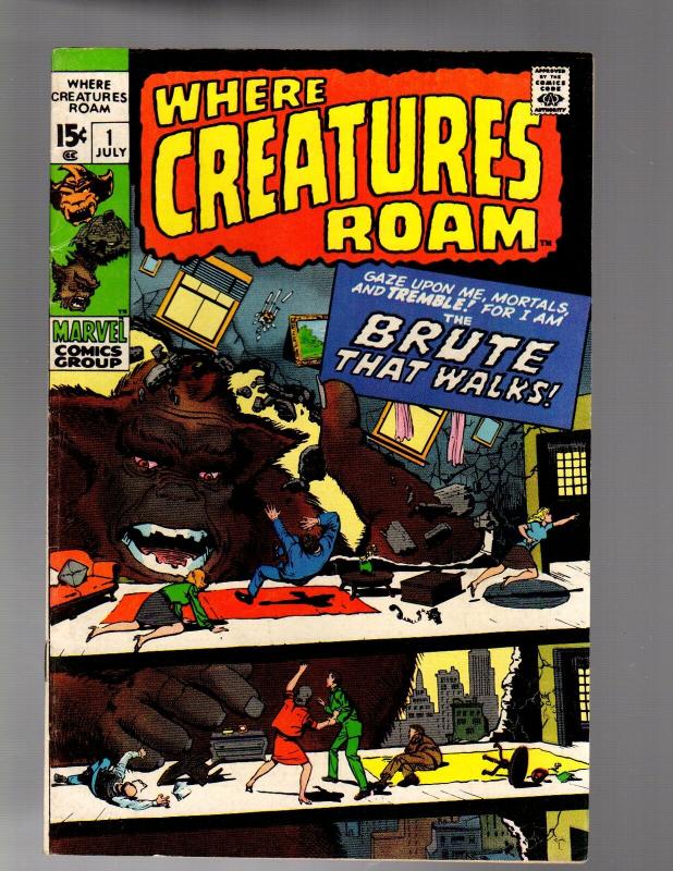 WHERE CREATURES ROAM 1 (1970) FINE