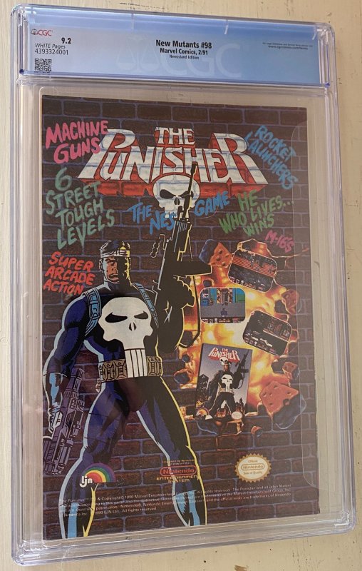 The New Mutants #98 (1991) CGC 9.2 First Deadpool!