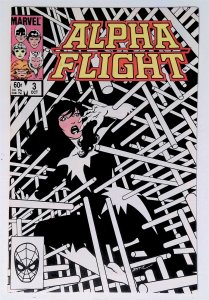 Alpha Flight #3 (Oct 1983, Marvel) VG