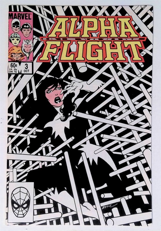 Alpha Flight #3 (Oct 1983, Marvel) VG
