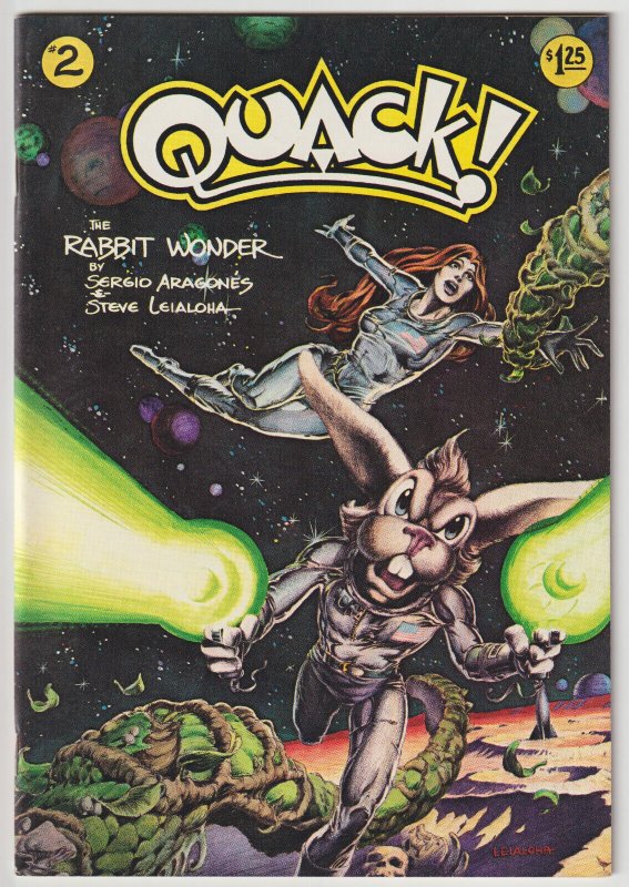 Quack! #2 (Jan 1977, Star Reach), NM condition (9.4), Newton the Rabbit Wonder