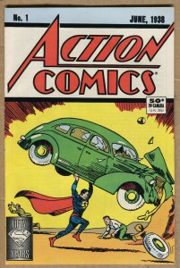 Action - #1 Reprint - First App.Superman! -1988 (Grade VF+) WH