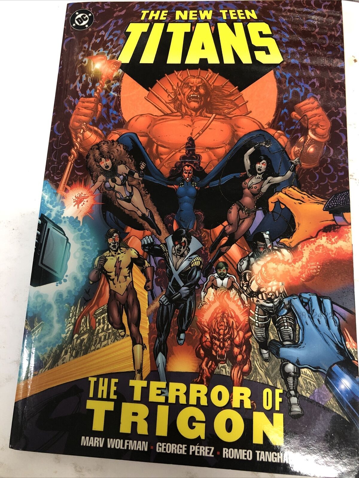 The New Teen Titans The Terror Of Trigon (2003) DC Comics TPB SC Marv  Wolfman | Comic Books - Modern Age, DC Comics, New Teen Titans