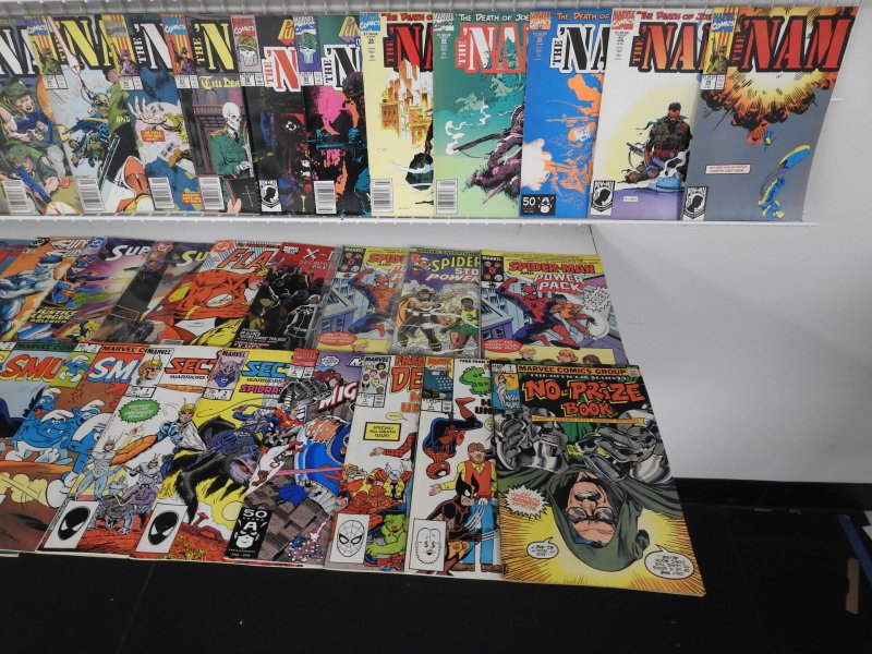 Huge Lot 150+ Comics W/ Fantastic Four, Squadron Supreme, X-Men+ Avg Fine+ Cond!