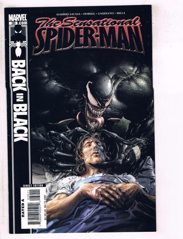 Lot of 2 The Sensational Spider-Man Marvel Comic Books #39 41 BH37